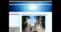 Desktop Screenshot of ferienwohnung-petrik.de